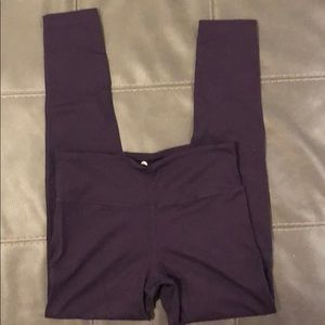 90 Degree Legging- Plum-sz small